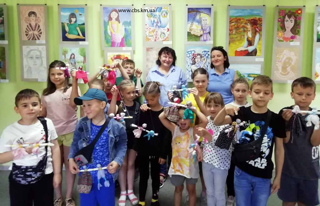 Майстер-клас «Ляльки-нерозлучники» у філії №12
